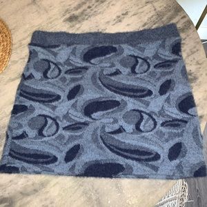 Zara Jacquard mini skirt